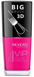 REVERS COSMETICS Lac de unghii Vip, 3D, Revers, nuante neon, roz, 12 ml, Nr 068 - mat