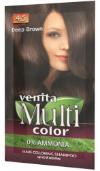 VENITA Sampon Colorant si Nuantator, Multicolor, Venita, 4.5 Deep Brown, 40g