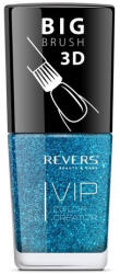 REVERS COSMETICS Lac de unghii Vip, 3D, Revers, nuante texturate, 12 ml, Nr 093, albastru