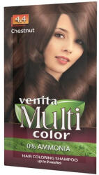 VENITA Sampon Colorant si Nuantator, Multicolor, Venita, 4.4 Chestnut, 40g