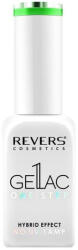 REVERS COSMETICS Lac de unghii Gellac 1 Step, Hybrid Effect, Non UV, Revers, 57 verde neon, 10 ml