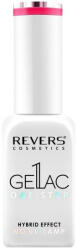 REVERS COSMETICS Lac de unghii Gellac 1 Step, Hybrid Effect, Non UV, Revers, 53 Roz Neon, 10 ml