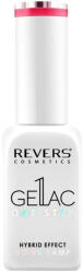 REVERS COSMETICS Lac de unghii Gellac 1 Step, Hybrid Effect, Non UV, Revers, 52 Rosu Neon, 10 ml