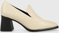 Vagabond Shoemakers bőr flip-flop HEDDA bézs, magassarkú, 5503.001. 02 - bézs Női 39