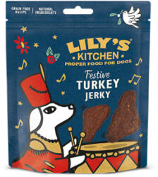 Lily's Kitchen Lilys Kitchen Christmas Festive Turkey Jerky for Dogs 70 g