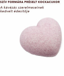 NL Green Rózsaszín szív alakú formacukor
