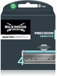 Wilkinson Sword Quattro Titanium Sensitive capete de schimb 8 buc