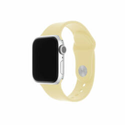 FIXED Szilikon Strap Set Apple Watch 38/40/41 mm, light Sárga (FIXSST-436-LIYE) - tobuy