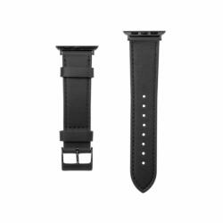 FIXED Leather Strap for Apple Watch 38/40/41mm wide Black (FIXLST-436-BK)
