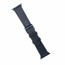 FIXED bőrszíj Apple Watch 42/44/45 mm, kék (FIXLST-434-BL) - tobuy