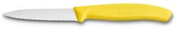 Victorinox Swiss Classic hámozókés, recézett pengével (8 cm) 2 részes, sárga - 6_7636_L118B (6_7636_L118B)
