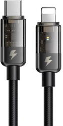 Mcdodo CA-3161 USB-C to lightning cable, 1.8m (black) (28835) - vexio