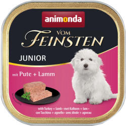 Animonda 6x150g animonda vom Feinsten Junior Pulyka & bárány nedves kutyatáp