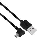 STANSSON 50cm 90°-os micro USB 2.0 kábel (CZ-229-D) - bestbyte