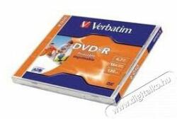 Verbatim DVDV-16N DVD-R nyomtatható normál tokos DVD lemez - digitalko