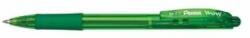 Pentel Golyóstoll nyomógombos 0, 35mm, bk417-d pentel wow, írásszín zöld (BK417-D) - pepita