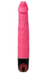 LyBaile Vibrator Realist, Multispeed, TPR, Roz, 24 cm Vibrator