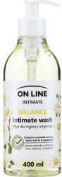 On Line Gel pentru igiena intimă Mușețel - On Line Intimate Balance 400 ml