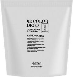Be Hair Pudră decolorantă de păr - Be Color Deco Ammonia Free Brightener 12, 24, 36 Minutes 500 g