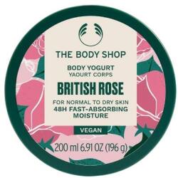 The Body Shop Iaurt de corp pentru piele normală sau uscată - The Body Shop British Rose Vegan Body Yogurt 200 ml