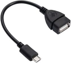  Adapter: Akyga AD-09 - USB / MicroUSB adapter fekete