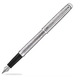 Waterman Hemisphere töltőtoll cizellált ezüst test+ezüst klipsz