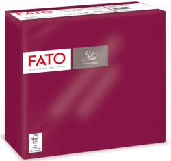 FATO Szalvéta 2 rétegű 38 x 38 cm 40 lap/cs Fato Star bordó_82990500 (48080)