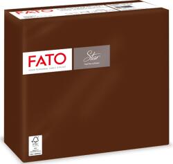 FATO Szalvéta 2 rétegű 38 x 38 cm 40 lap/cs Fato Star csokoládé_82991000 (48082)
