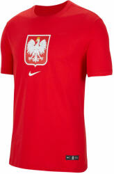 Nike Tricou Nike Polska Evergreen Crest - Rosu - M