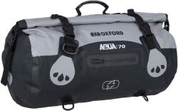 Oxford Geantă moto pentru bagaje - OXFORD AQUA T-70 ROLL BAG - BLACK/GREY