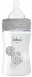 Chicco biberon sticla Well Being 150 ml, flux lent 0m+, Unisex
