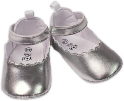 YO ! Papuci pentru copii, balerini YO! velcro, argintiu