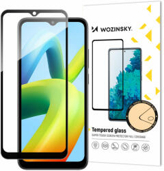 Wozinsky edzett védőüveg a Xiaomi Redmi A1 Plus telefonhoz - Fekete