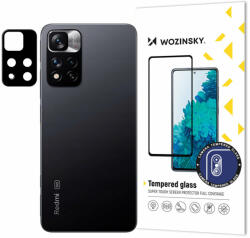Wozinsky 9H edzett védőüveg kamerára Xiaomi Redmi Note 11 Pro Plus/Redmi Note 11 Pro telefonhoz - Fekete
