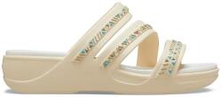 Crocs Boca Medallion Strappy Wedge Sandal W Női szandál (207646-108 W8)