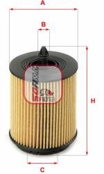 SOFIMA Filtru ulei SOFIMA S 5024 PE (S 5024 PE) - automobilus