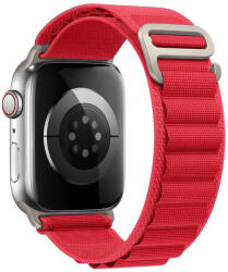 SmartWatcherz Alpesi Apple Watch Szíj Piros, 42, 44, 45, 49mm (57143-71818)