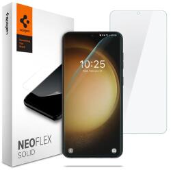 Spigen NEOFLEX képernyővédő fólia 2db (full screen, íves részre, tok barát) ÁTLÁTSZÓ Samsung Galaxy S23 (SM-S911) (AFL05957)