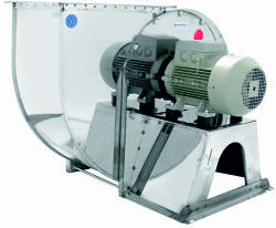 SIVAR Ventilator Centrifugal Sivar HP 250 T4 1, 5000 mc/h, 746W, 400V Inox (HP 250 T4 1-inox)