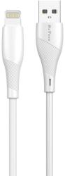 DeTech Кабел за данни DeTech DE-44i2, Lightning, 2.0m, Бял - 40268