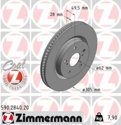 ZIMMERMANN Disc frana ZIMMERMANN COAT Z 590.2840. 20 (590.2840.20)