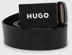 Hugo bőr öv fekete, férfi - fekete 115 - answear - 19 190 Ft