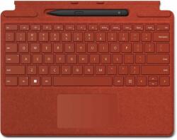 Microsoft Surface Pro X/Pro 8/Pro 9 Signature Keyboard + Pen Poppy Red ENG (8X6-00089)