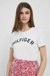 Tommy Hilfiger pamut póló bézs - bézs S - answear - 17 990 Ft