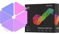 Yeelight Kit panouri luminoase LED RGB modulare inteligente Yeelight Smart Light Panels YLFWD-012, Wi-Fi, Bluetooth, sicronizare jocuri PC si muzica, lumina colorata, compatibil cu Razer Chroma RGB si Overwolf