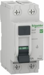 SCHNEIDER Intrerupator diferential RCCB Easy9 2P 25A/30mA tip AC Schneider EZ9R32225 (EZ9R32225)