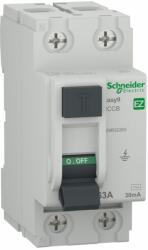 SCHNEIDER Intrerupator diferential RCCB Easy9 2P 63A/30mA tip AC Schneider EZ9R32263 (EZ9R32263)