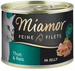 Miamor Feline Filets Conserva hrana pisici, cu ton si orez in aspic 185 g