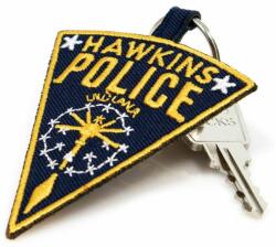 Pyramid Stranger Things (Hawkins Police) szőtt kulcstartó (WK39214)