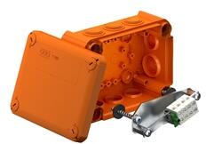 OBO T 100 ED 6-5 funkciótartáshoz 150x116x67mm narancs leágazódoboz (7205530) - bestbyte